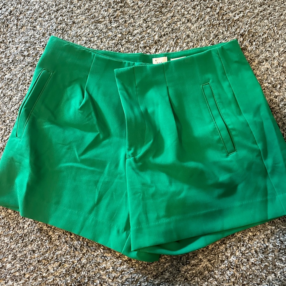 A new day tailored shorts. Target brand. Kelly Green.